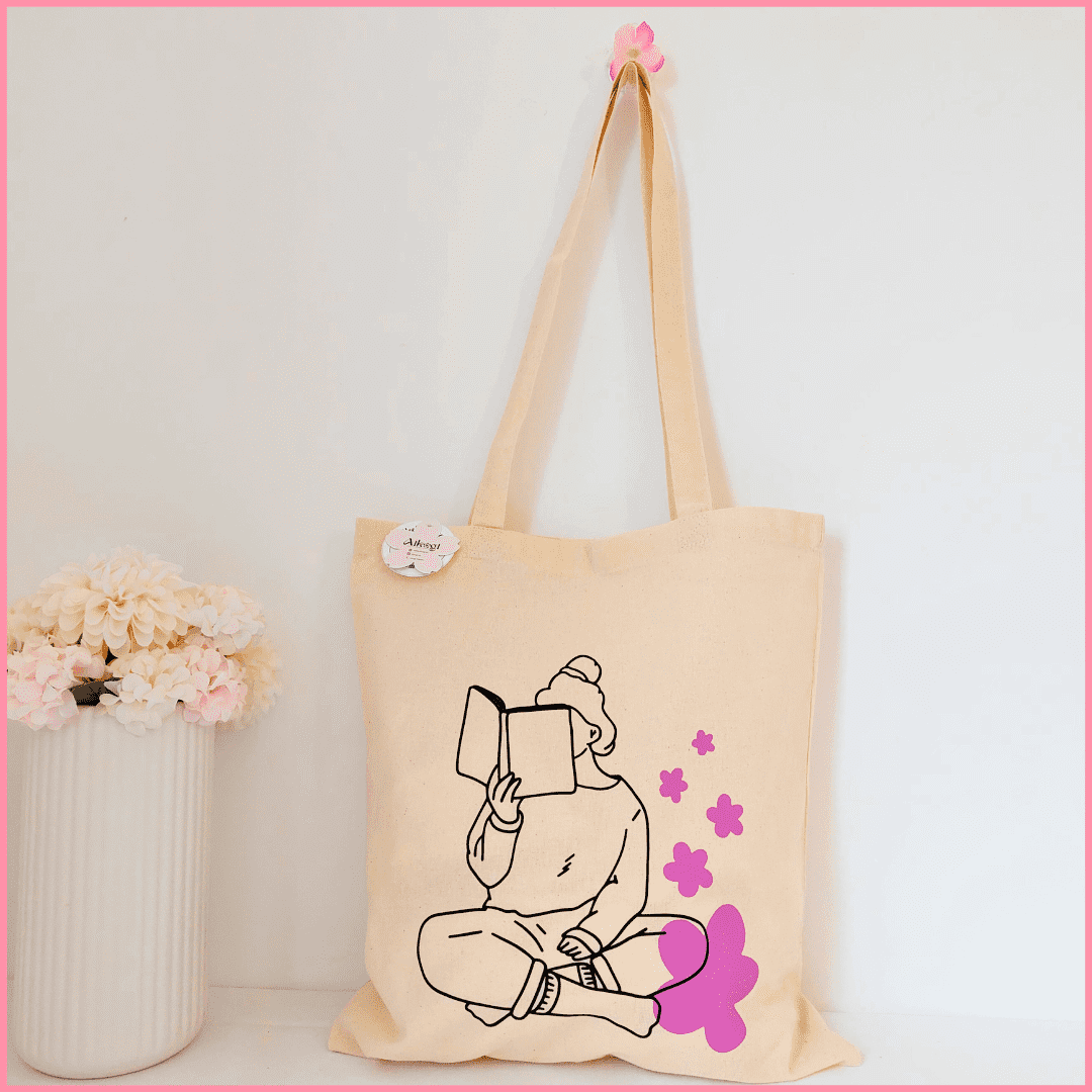 Tote Bag: Chica Lectora