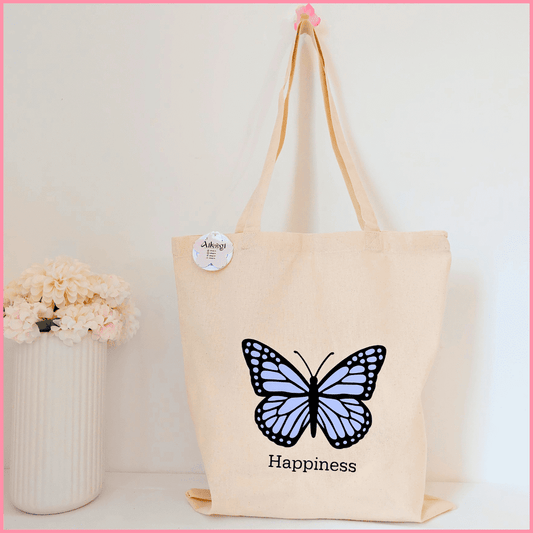 Tote Bag: Mariposa Lila